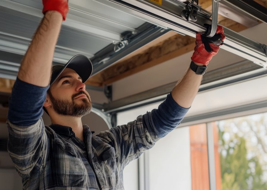 Garage-door work by Don Johnson's Door Service in Norwalk, CA