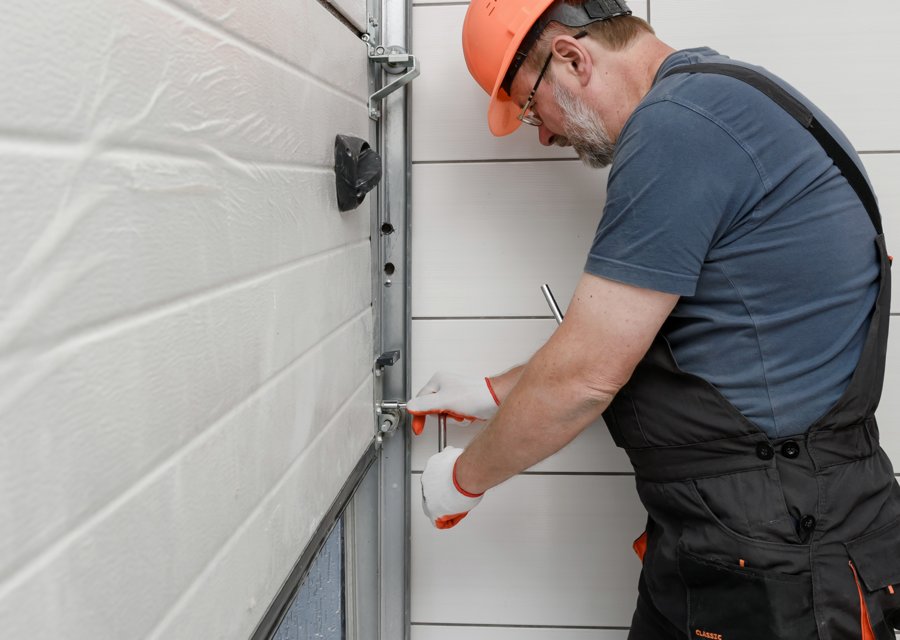 Garage-door work by Abbott's Automatic Garage Door Pros in Richmond, TX