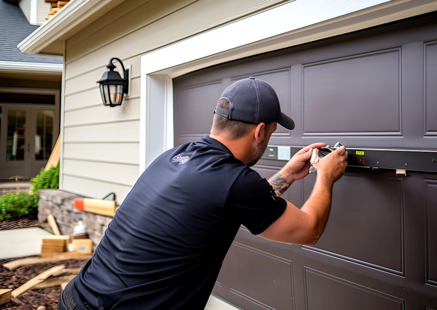 Garage-door work by Royals Garage Doors in Decatur, GA