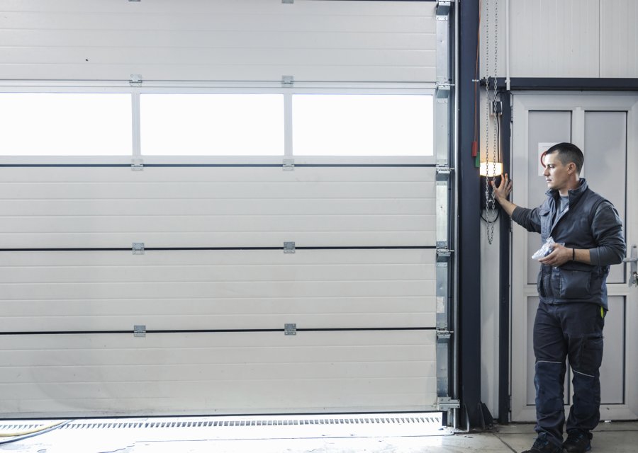 Garage-door work by Luxor Garage Door Service in Austin, TX