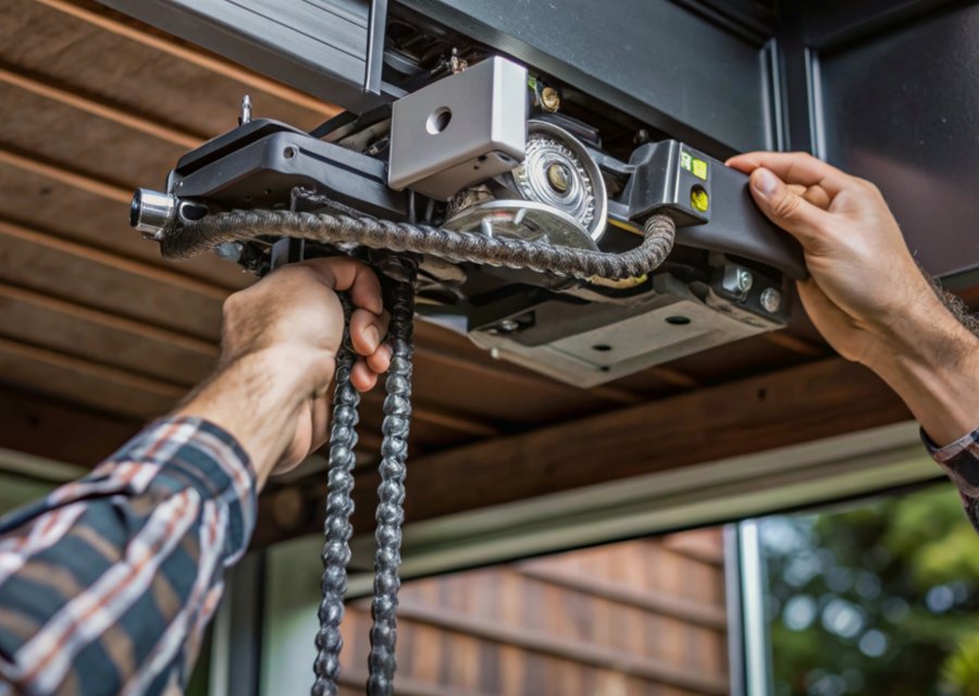 Garage-door work by R&S Garage Door Service Inc in Cheektowaga, NY