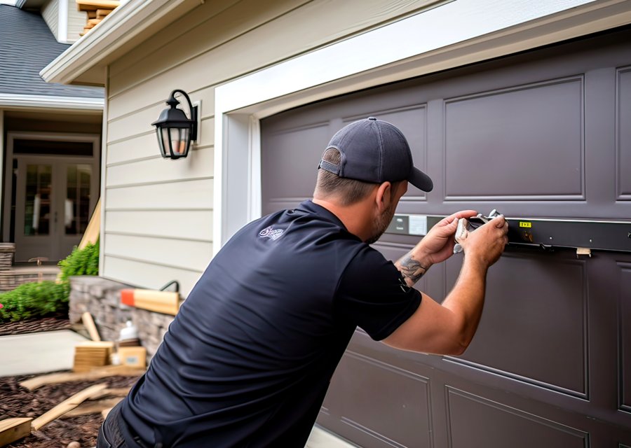 Garage-door work by Able Garage Door Repair in Anniston, AL