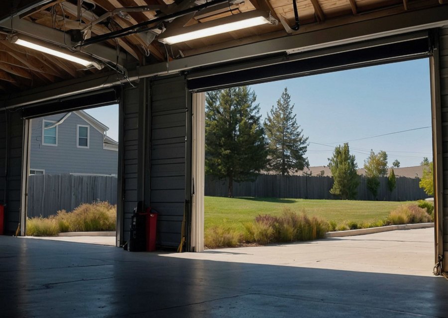 Garage-door work by Grubb's Garage Door and More in Howell, MI