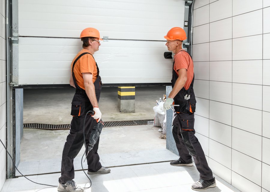 Garage-door work by A&L Garage Door & Openers in Wilson's Mills, NC