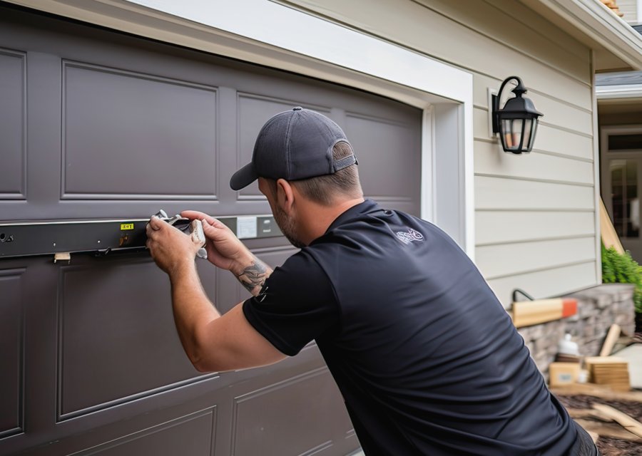 Garage-door work by Lucas Garage Door Repair in Natick, MA