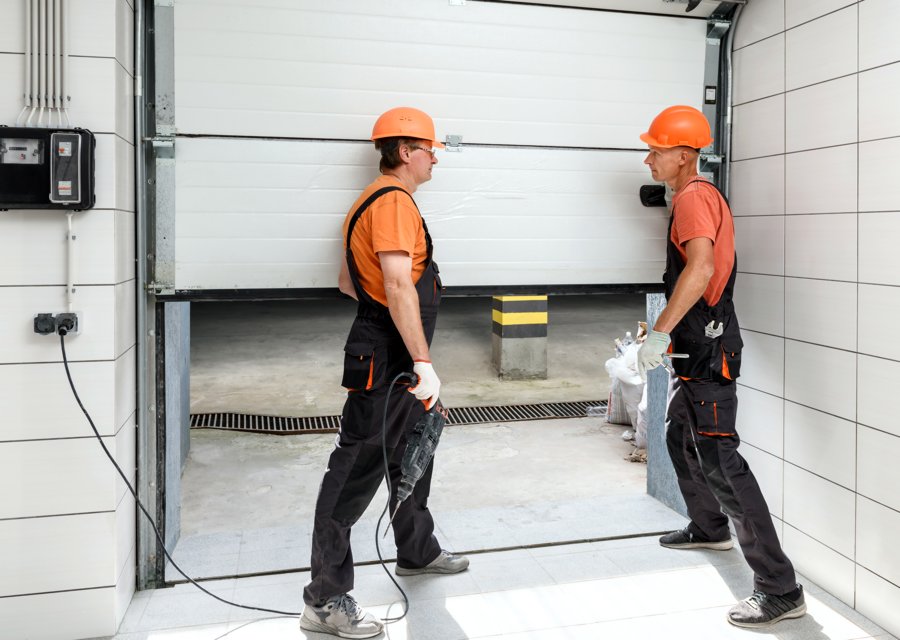 Garage-door work by Jace Garage Door Solutions in Attleboro, MA
