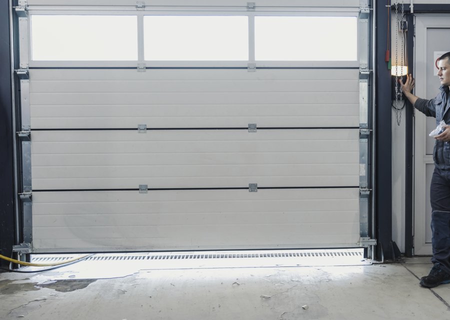 Garage-door work by Schoonmaker Garage Doors in Greenfield, IN
