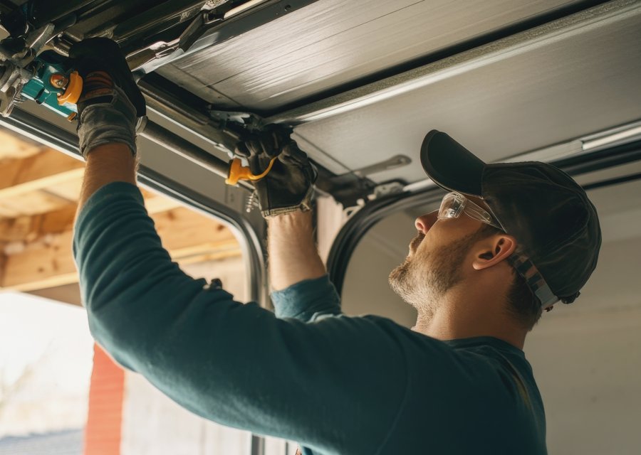 Garage-door work by Bitnari Garage Door Repair Company in Nottingham, MD