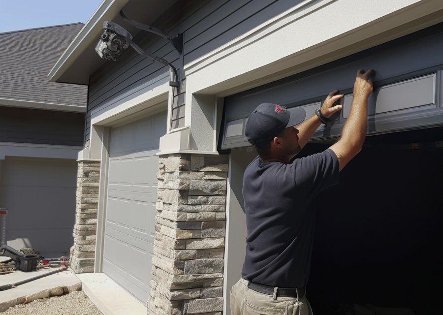 Garage-door work by Johnson Garage Door in Newport, RI