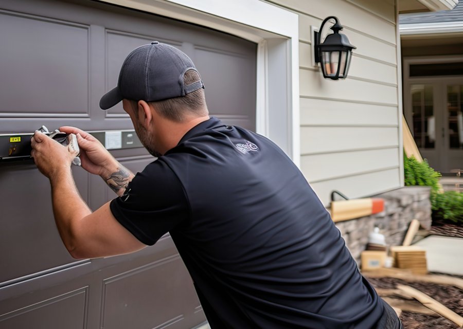 Garage-door work by Asiel Garage Door Systems in Ames, IA