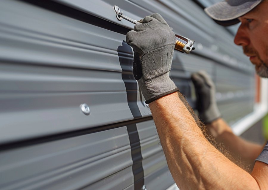 Garage-door work by ByCom Garage Door in Hallandale, FL
