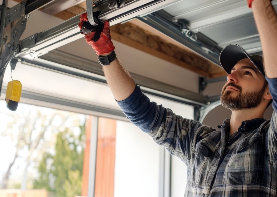 Garage-door work by Certified Garage Door Repair in Upper Darby, PA