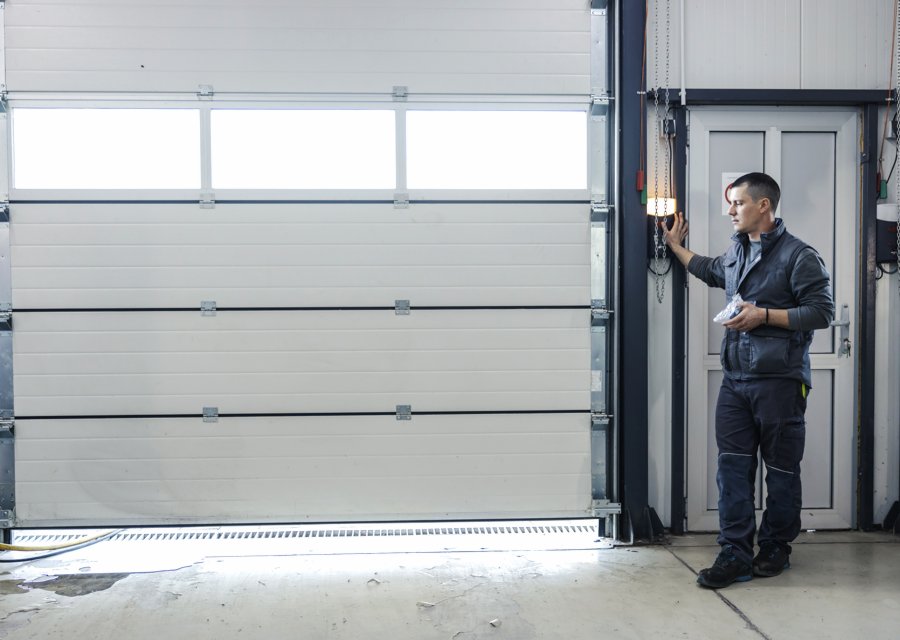 Garage-door work by Quick Response Garage Door Service in Charlottesville, VA