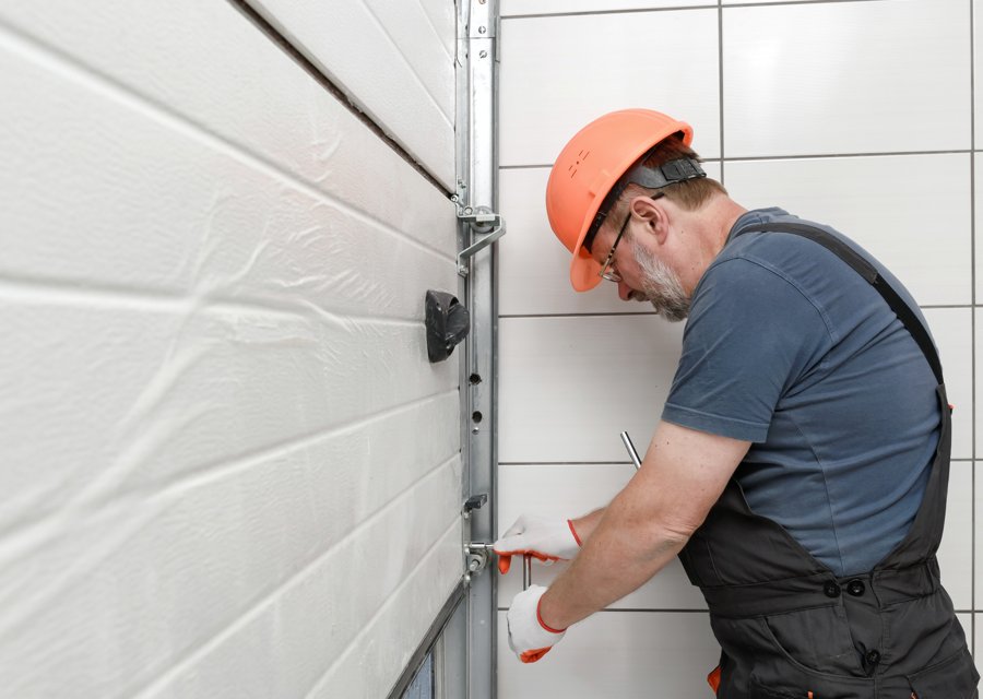 Garage-door work by S.O.S. Garage Door Service in Falls Church, VA