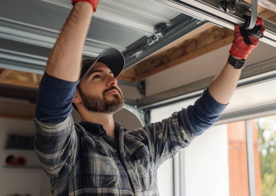 Garage-door work by USA Garage Door Service in Marietta, GA