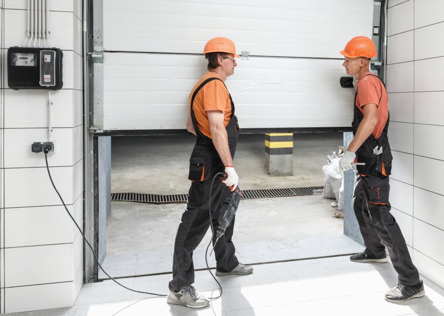 Garage-door work by Kelly's Garage Door Service in San Rafael, CA