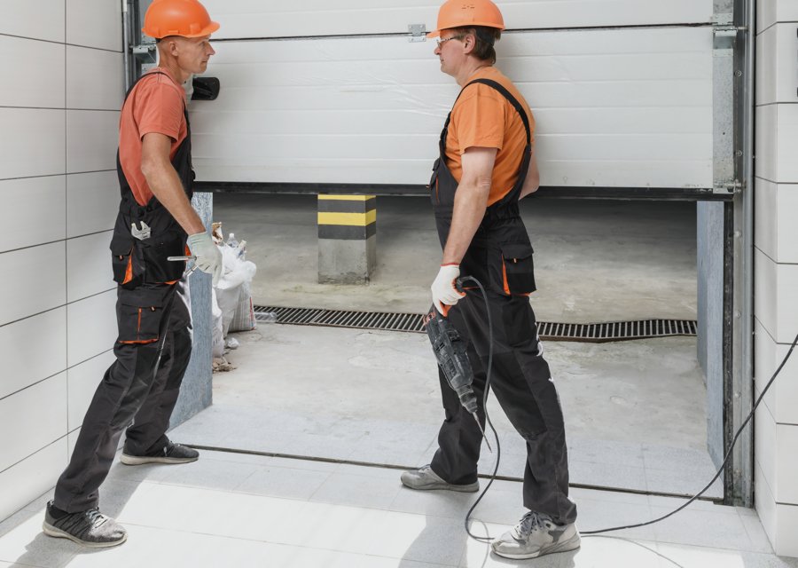 Garage-door work by Screaming Eagle Door Service in Greenwood, IN