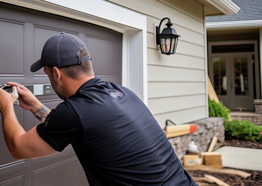 Garage-door work by Jim's Garage Door Service Inc in Forest Park, IL
