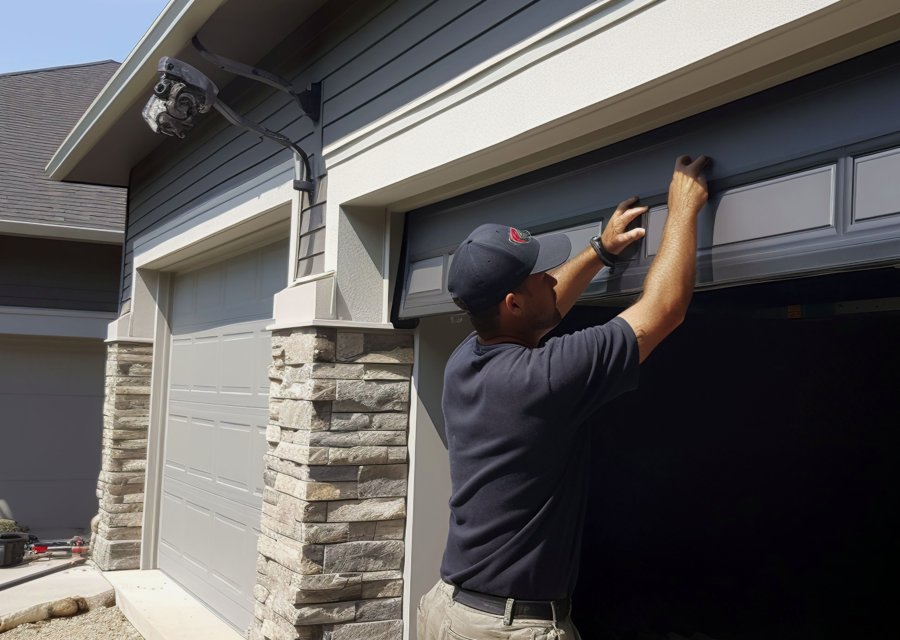 Garage-door work by Winston Garage Doors in Washington, DC