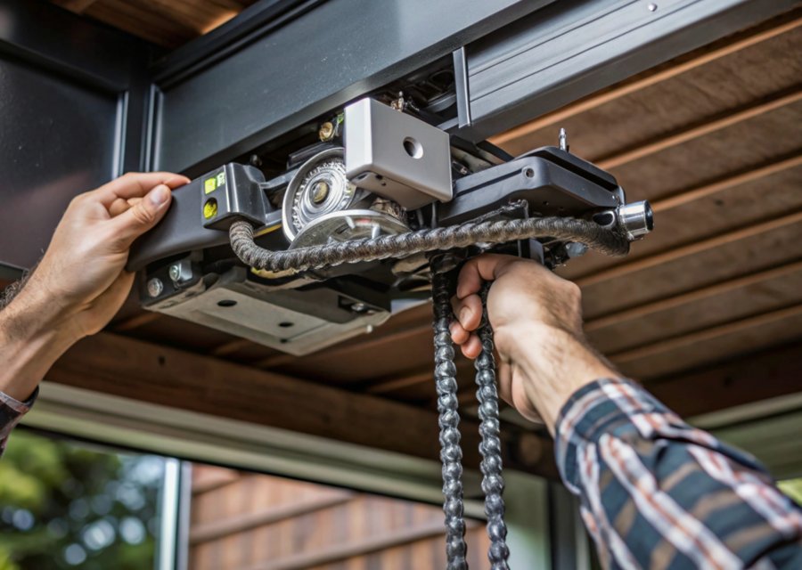 Garage-door work by JB Garage Doors in South Brunswick, NJ