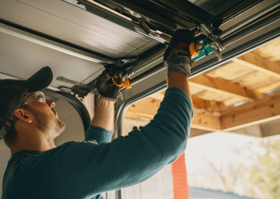 Garage-door work by All Ways Garage Door Services in Snellville, GA