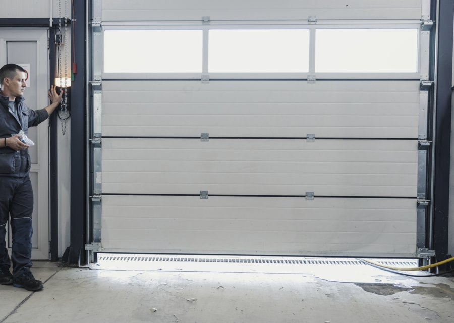 Garage-door work by Dee Garage Door Company in New Brunswick, NJ