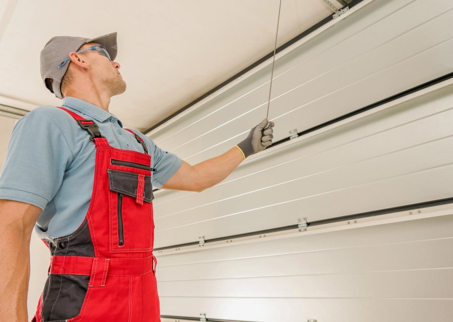 Garage-door work by Acurate Garage Door Repairs in Mansfield, NJ