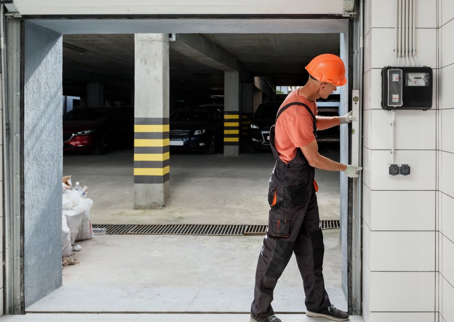 Garage-door work by Harden's Garage Doors in Rumson, NJ