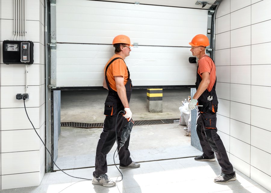 Garage-door work by Diamond Tech Garage Door Repair in La Crosse, FL