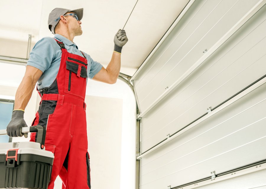 Garage-door work by Evans Garage Door in Paramus, NJ