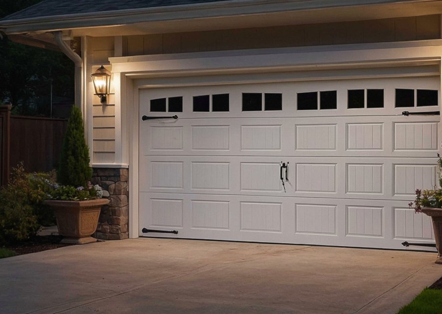 Garage-door work by Berry Garage Door Company in Hays, KS