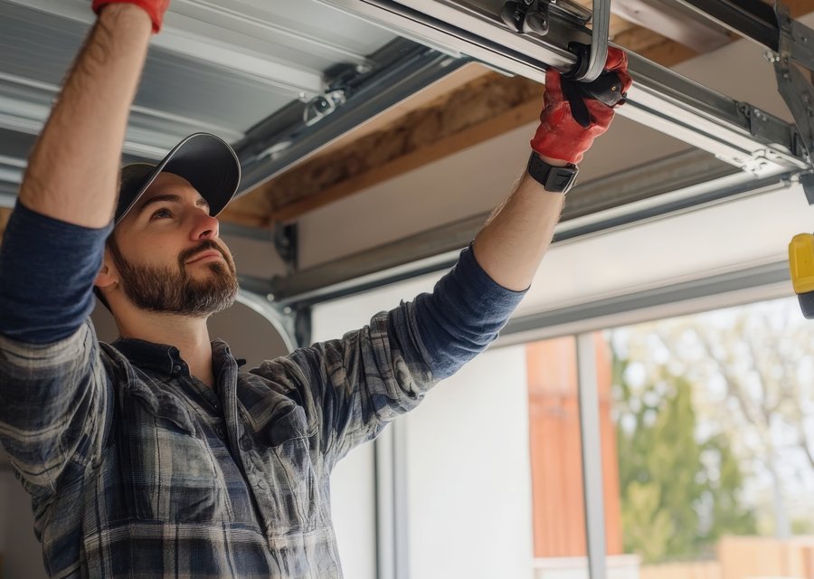 Garage-door work by Anytime Garage Doors Repair in Warner Robins, GA