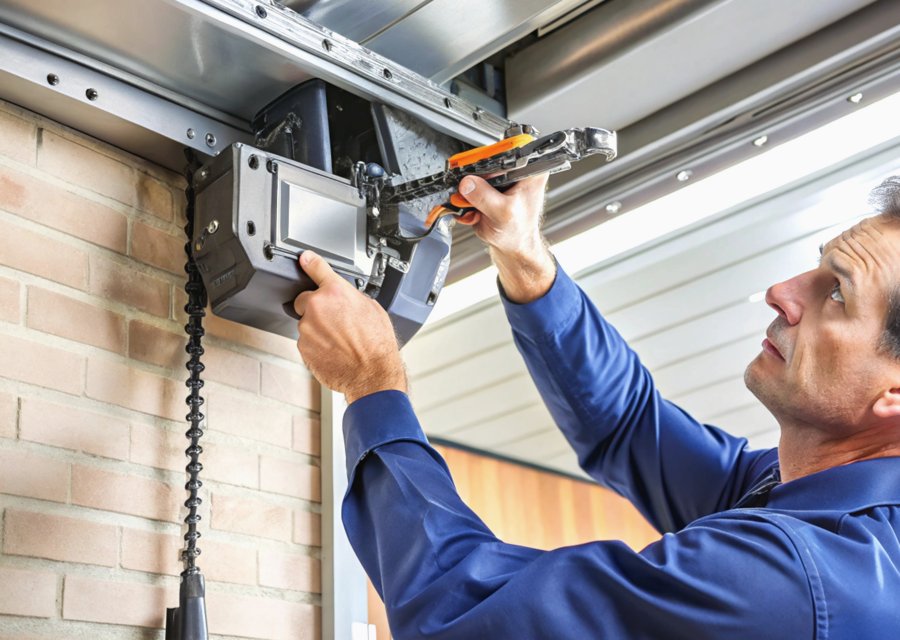 Garage-door work by Aston G Garage Door Repair in Eau Claire, WI