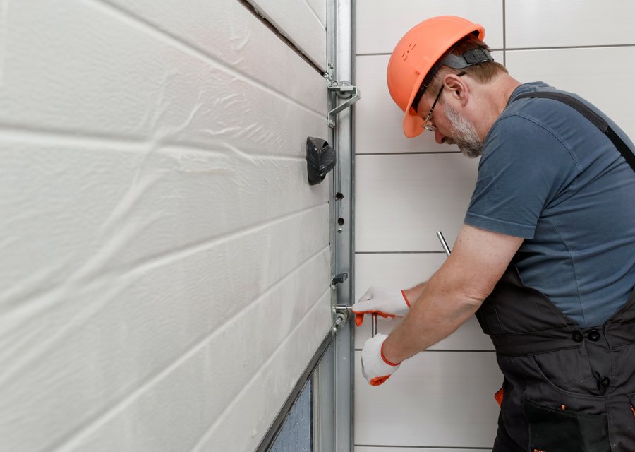 Garage-door work by KR Garage Solutions in Albany, NY