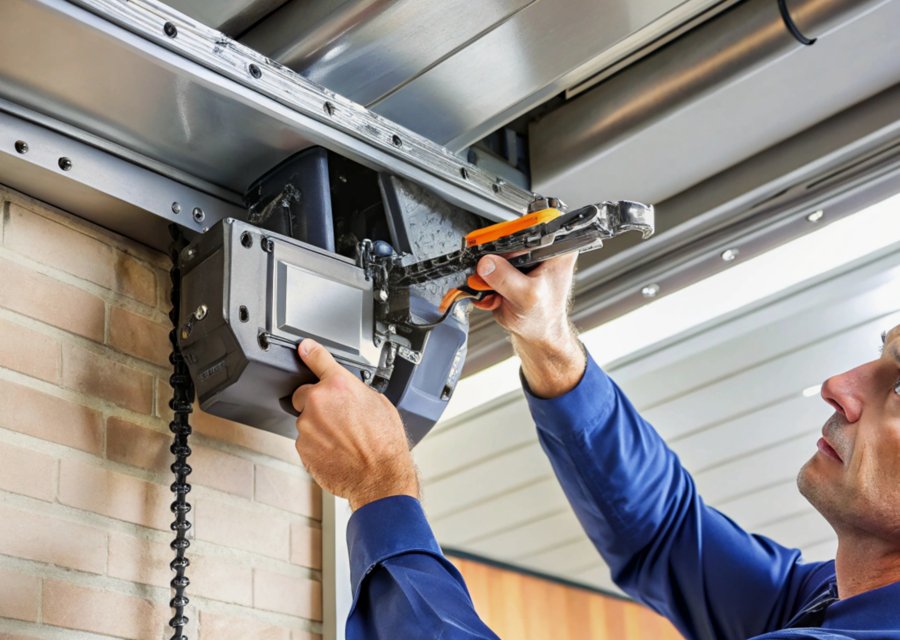 Garage-door work by Russell Garage Door Repair in Doylestown, PA