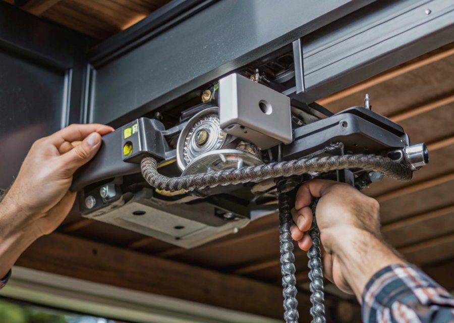 Garage-door work by King Garage Door Experts LLC in Galt, IL