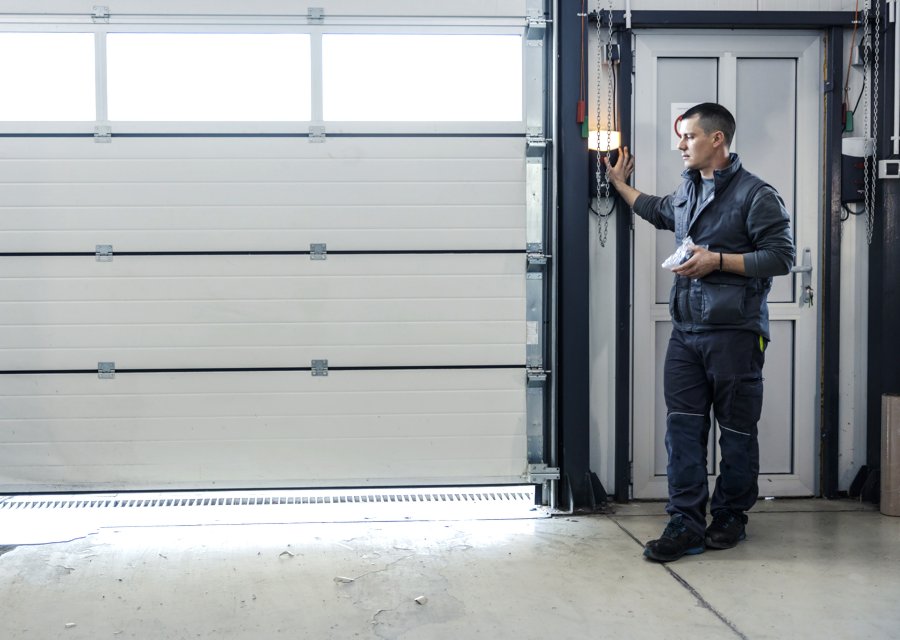 Garage-door work by Bluebonnet Garage Door Services in Lincoln, NE