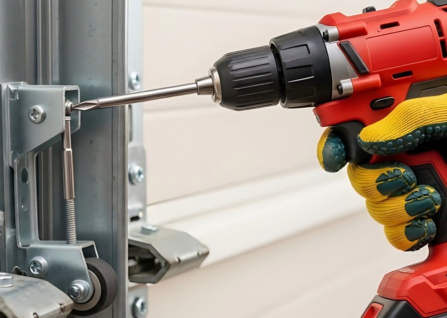 Garage-door work by Crews Garage Door Co in Suitland, MD
