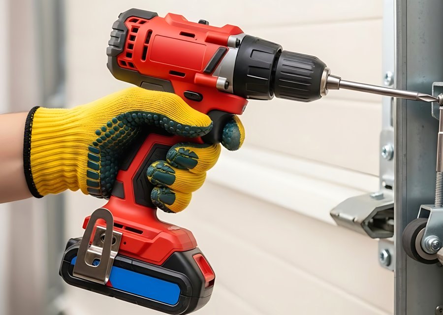 Garage-door work by Master Garage Door Repair Inc in Claremore, OK