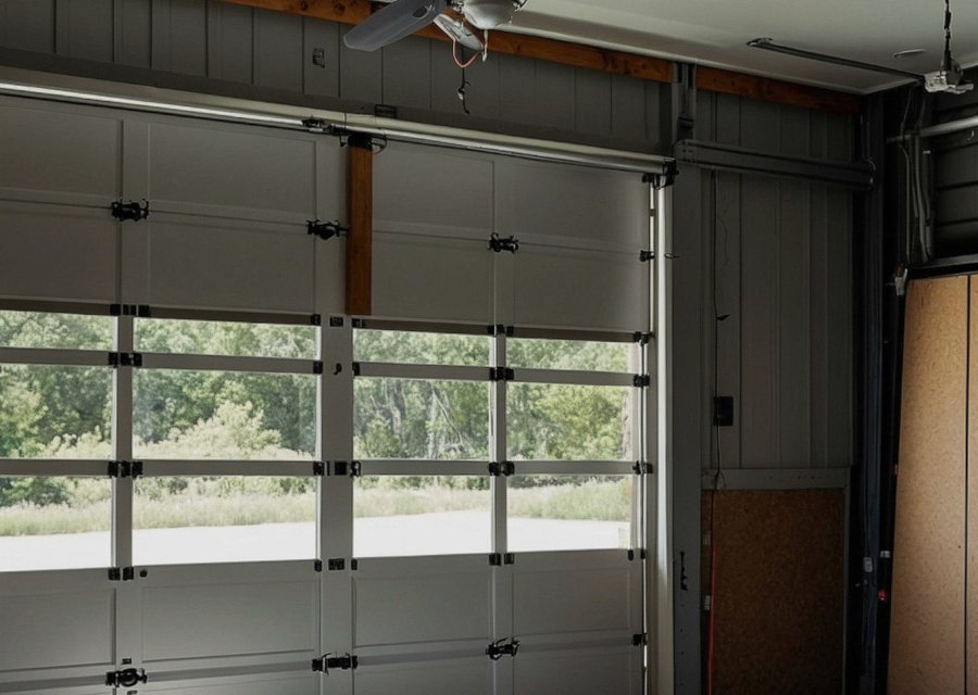 Garage-door work by Blake Garage Door Services in Lawrence, KS