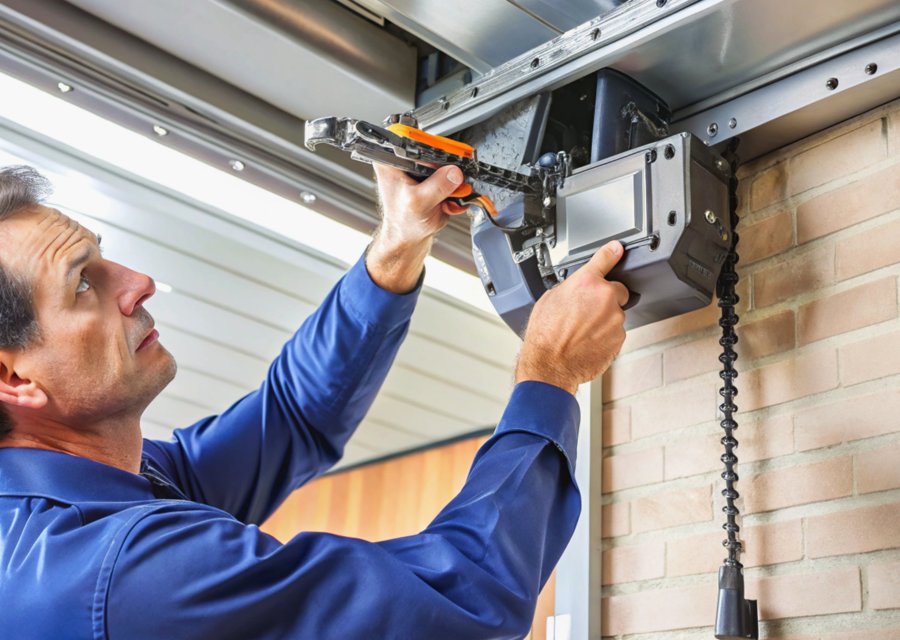 Garage-door work by G&H Garage Doors in Readington, NJ
