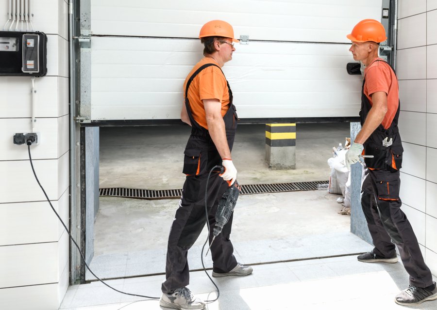 Garage-door work by P.S.L Garage Door Repair in Bellaire, OH