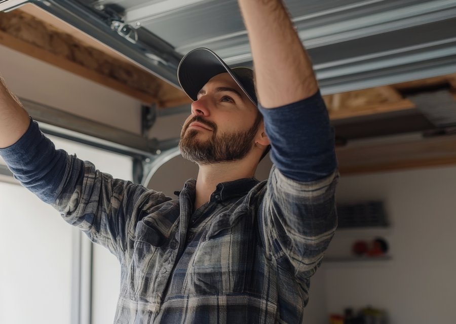 Garage-door work by Steve's Garage Door Repair in Houston, TX