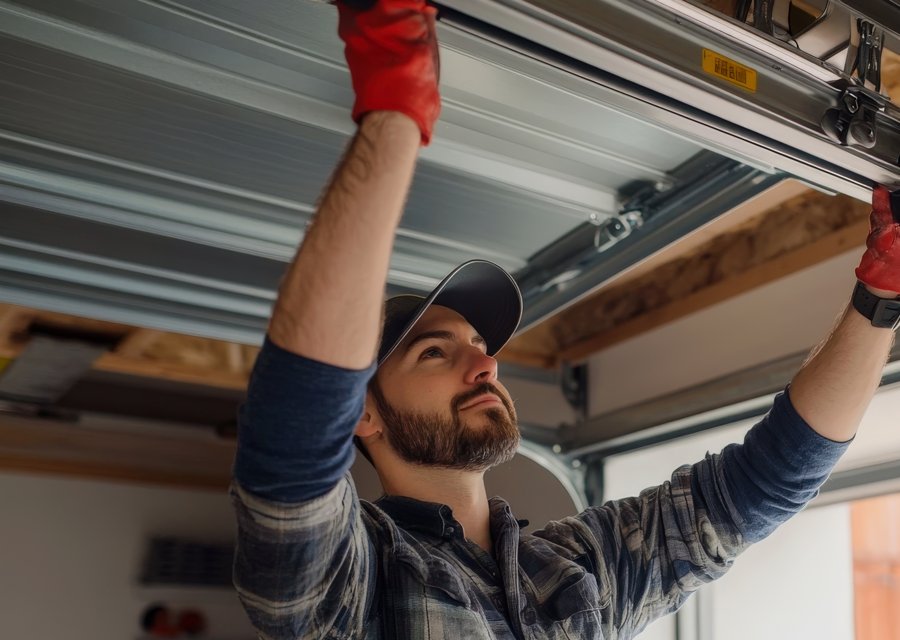 Garage-door work by SureFix Garage Door Service in Glenville, NY