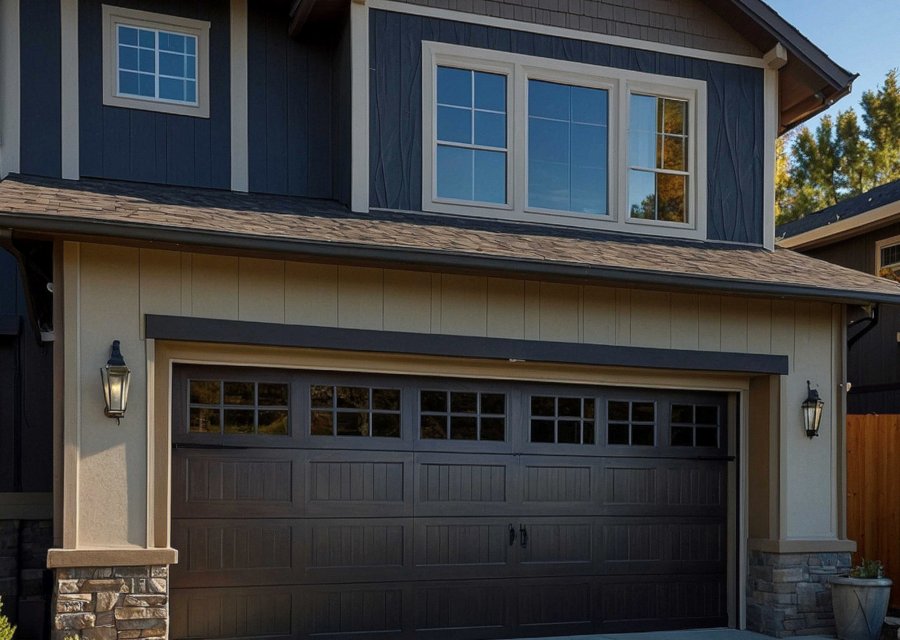 Garage-door work by Mike's Garage Door in Babylon, NY