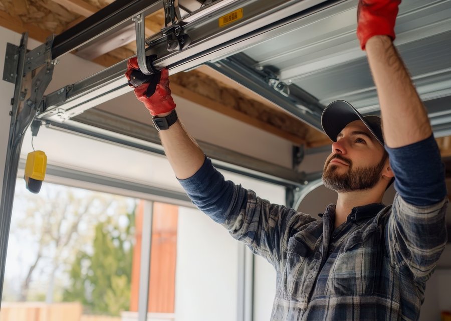 Garage-door work by Puentes Garage Doors Repair in Concord, PA