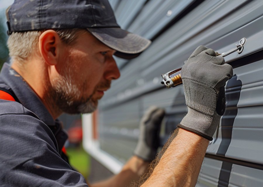 Garage-door work by Tip Top Garage Doors Repair in Las Vegas, NV