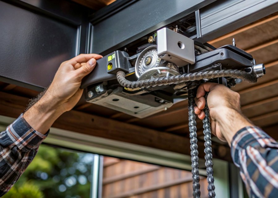 Garage-door work by Roling Garage Doors in Davenport, NY