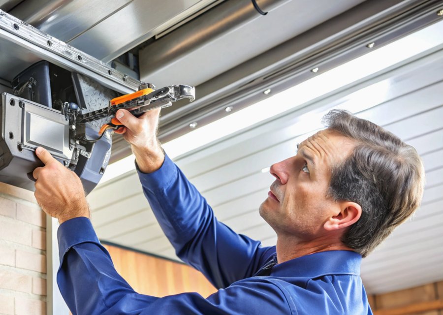 Garage-door work by Pro Garage Door Services Inc. in Desoto, TX