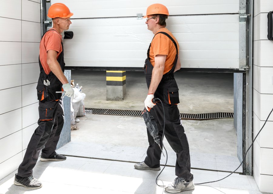 Garage-door work by Beez Garage Door Services in Camden, AR